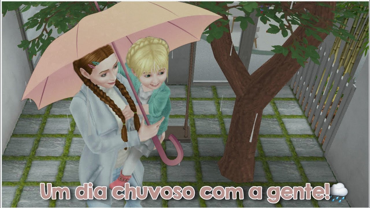Vlog: Uma tarde chuvosa e muito fria!! |🌧🧣| THE SIMS FREEPLAY