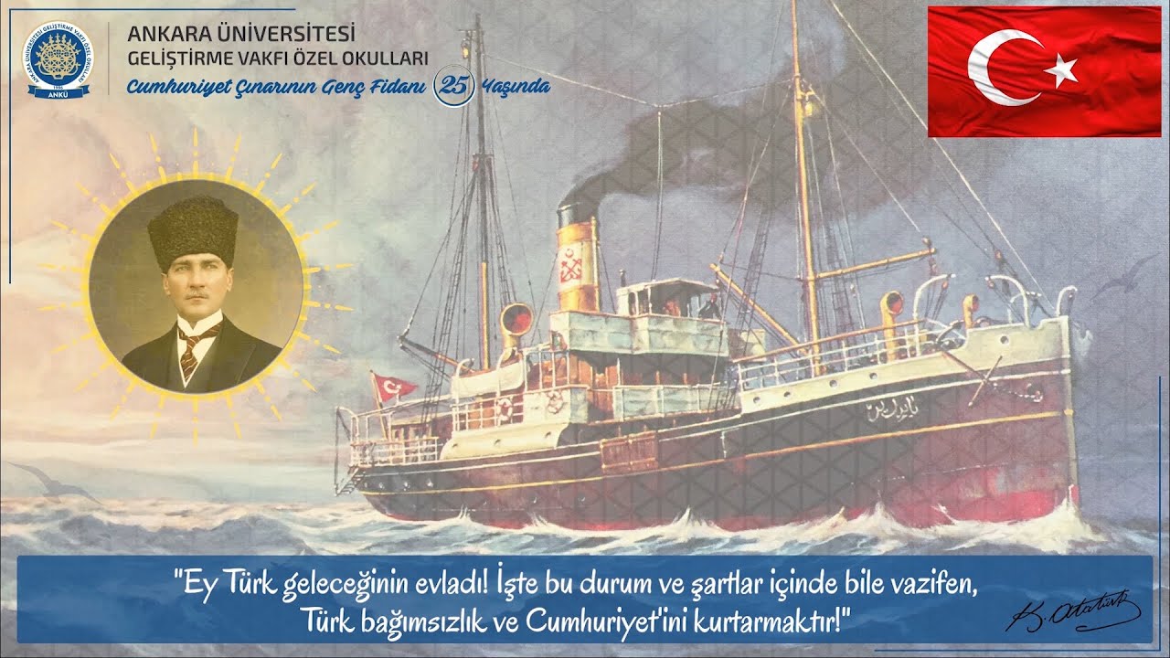 ANKÜ Okulları 19 Mayıs Atatürk’ü Anma, Gençlik ve Spor Bayramı Kutlama Programı