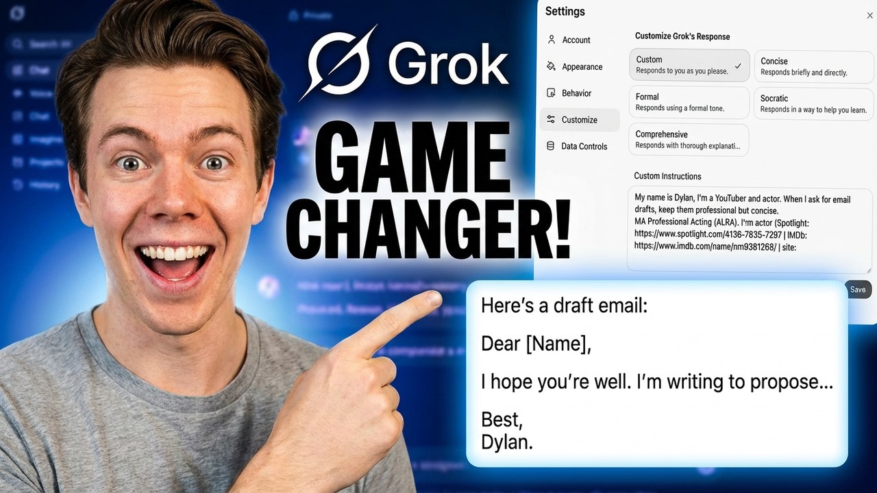 Персонализируйте свой Grok AI с помощью пользовательских инструкций (полное руководство)