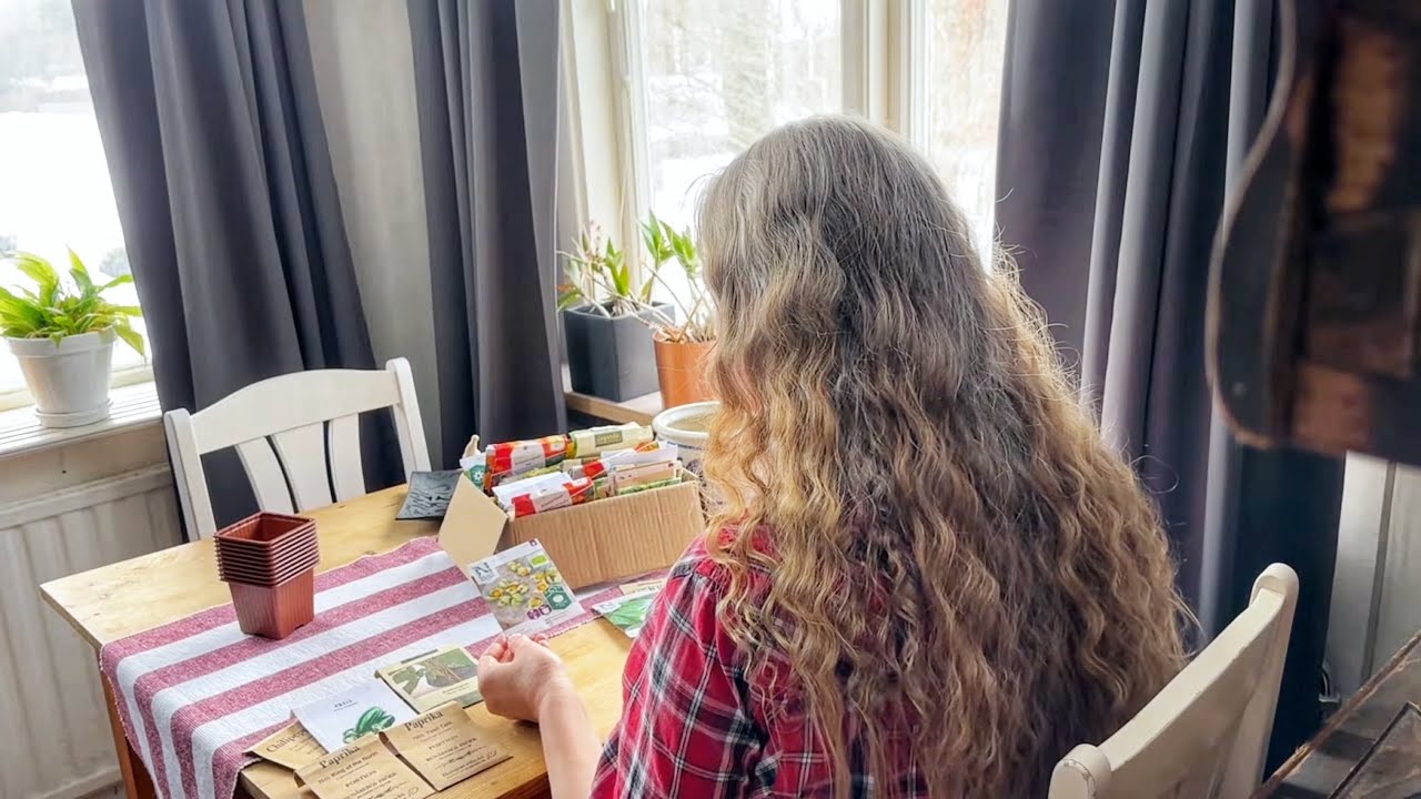 Arkihommia, siemeniä ja pienet ostokset 