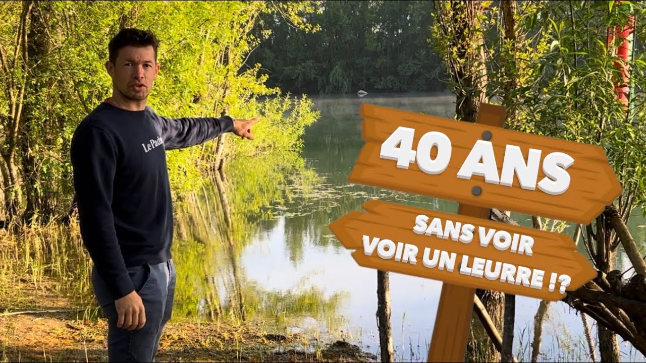 Cet ÉTANG n'a pas VU un LEURRE depuis 40 ans, le PROPRIÉTAIRE nous laisse PÊCHER ! #pêche