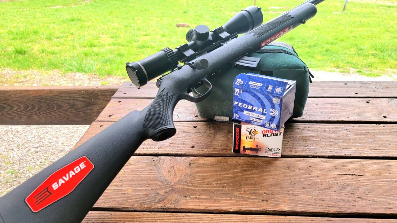 Savage Mark II с дешевыми патронами