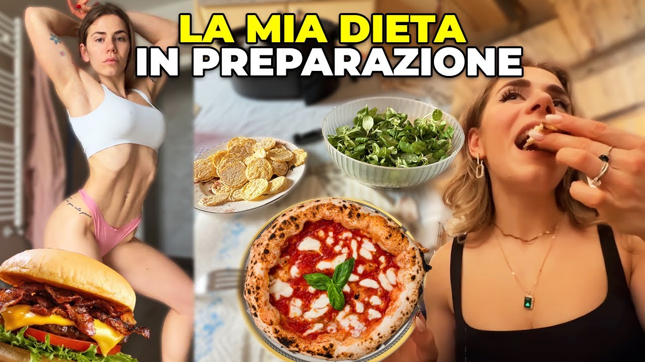 COSA MANGIO IN UN GIORNO A 9 SETTIMANE DALLA MIA PRIMA GARA DI BODYBUILDING