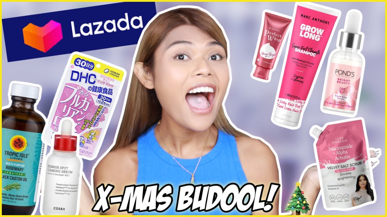 LAZADA HAUL NA PERFECT FOR CHRISTMAS! SKINCARE, HAIR CARE AND MORE!
