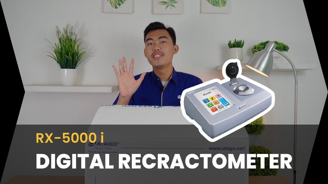 Automatic Digital Bench Top Refractometers Atago RX-5000i #alatukur #alatuji #alatkesehatan #alatlab