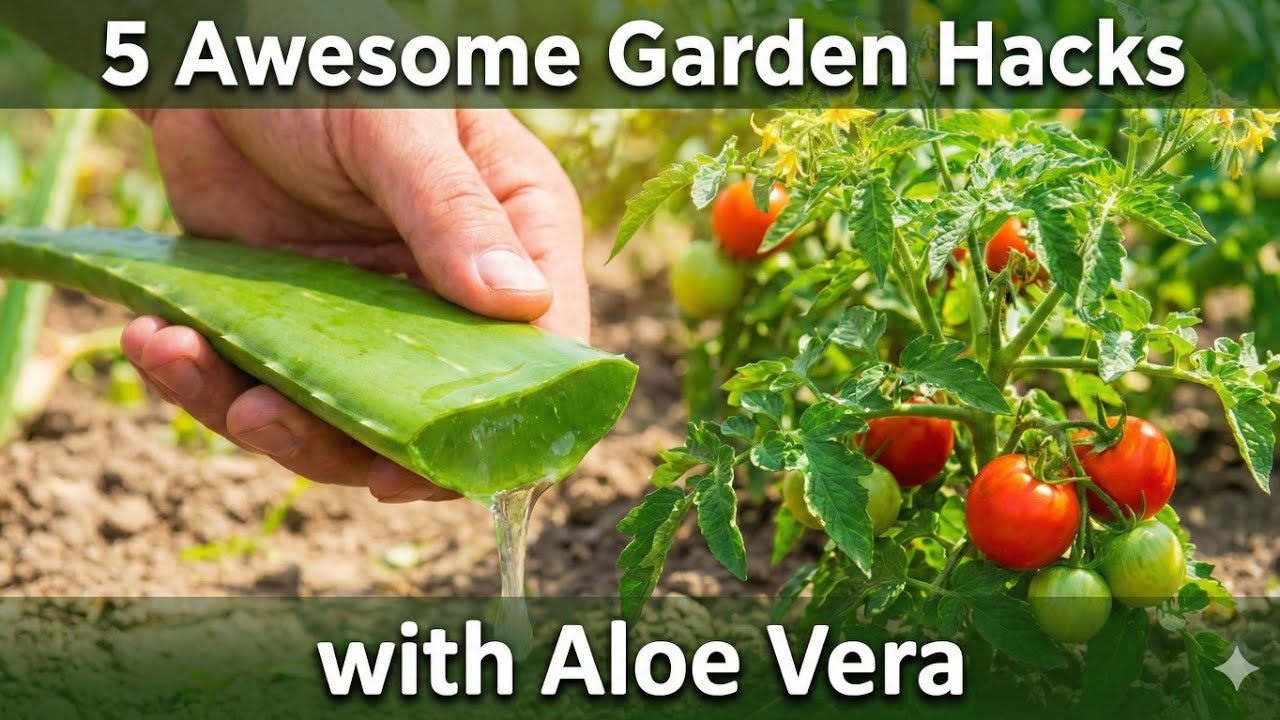 Aloevera Tho Mokkalaku 5 Amazing Benefits | Aloe Vera for Plants | Telugu Gardening Tips