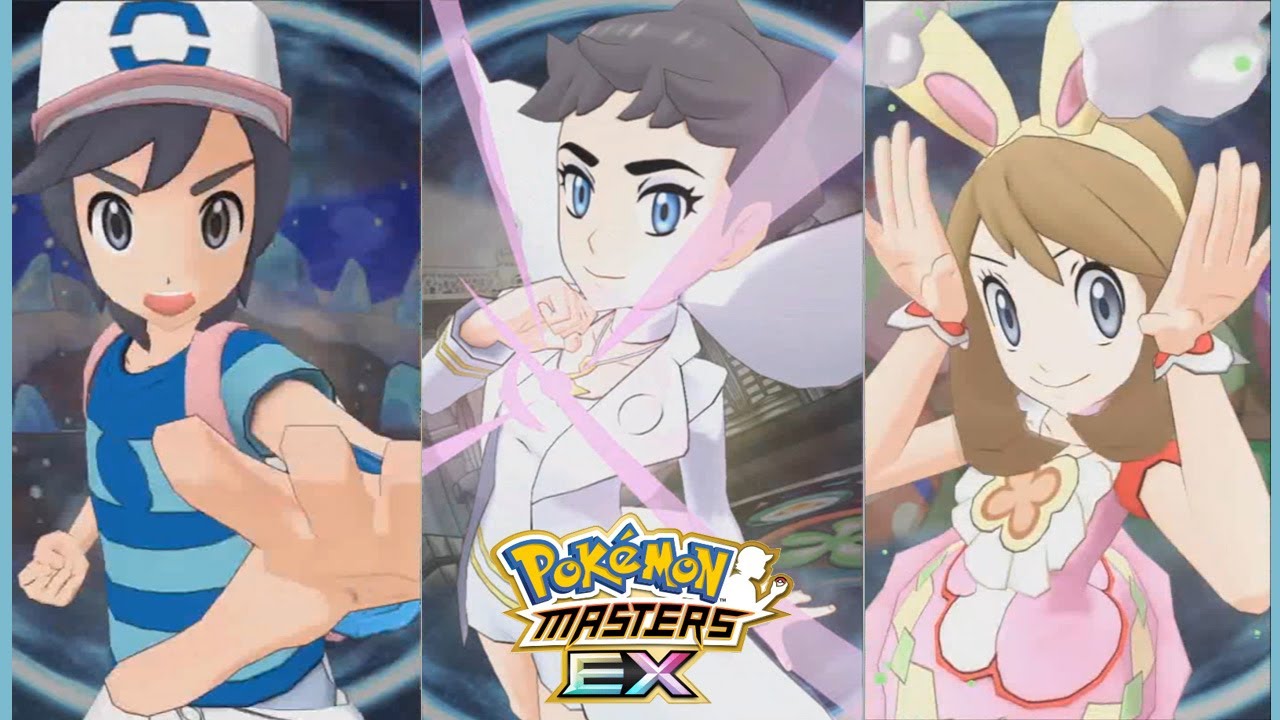 Pokémon Masters EX: Trainer Sync Move Poses Compilation April 2021