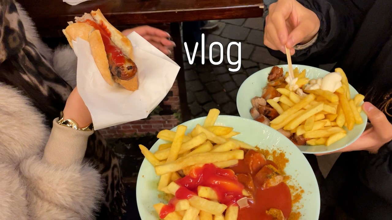 vlog🇩🇪회사 연말파티, 독일 대학교 졸업식, 크리스마스 마켓, 논문쓰는 연말일상.