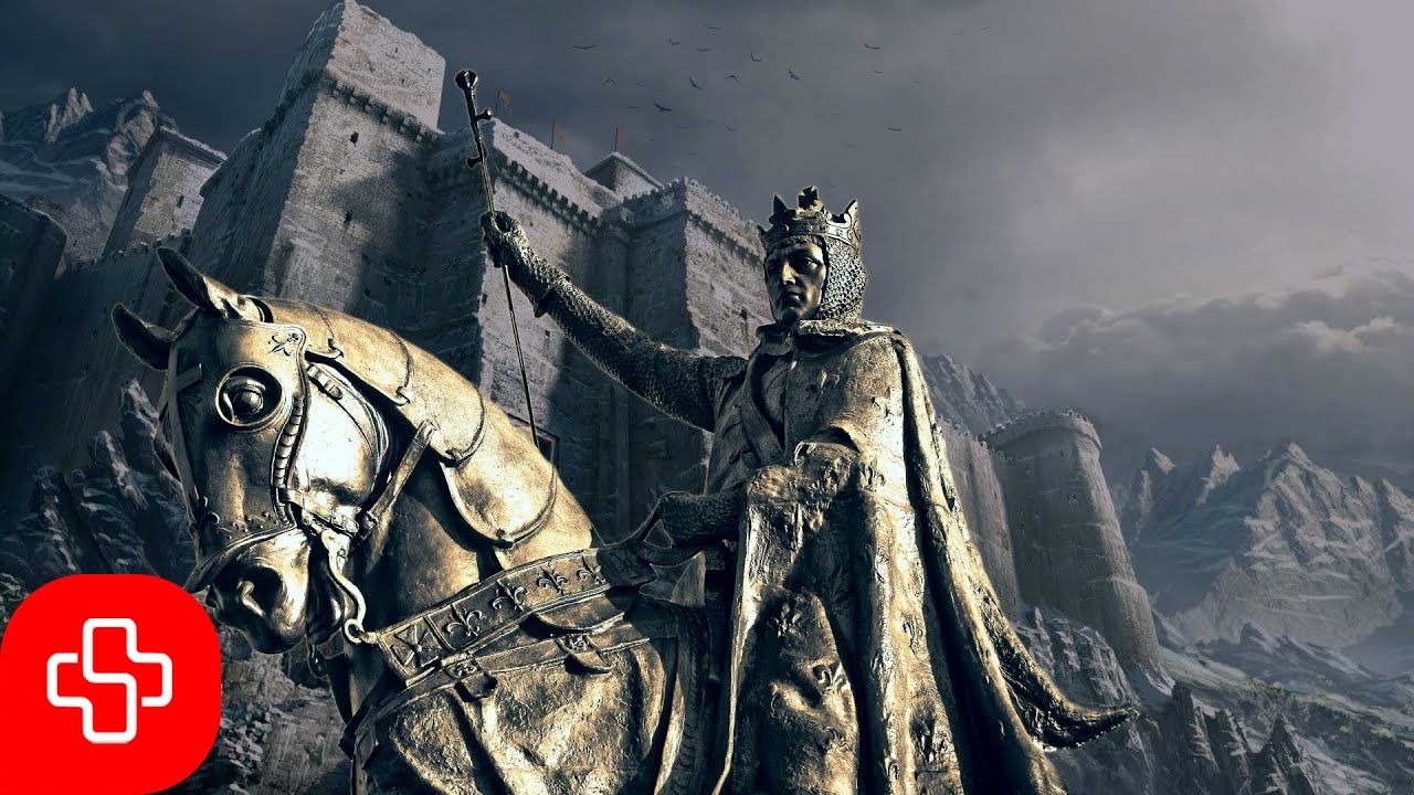 Medieval French crusader chant: Le Roi Louis - King Louis (Lyric Video)