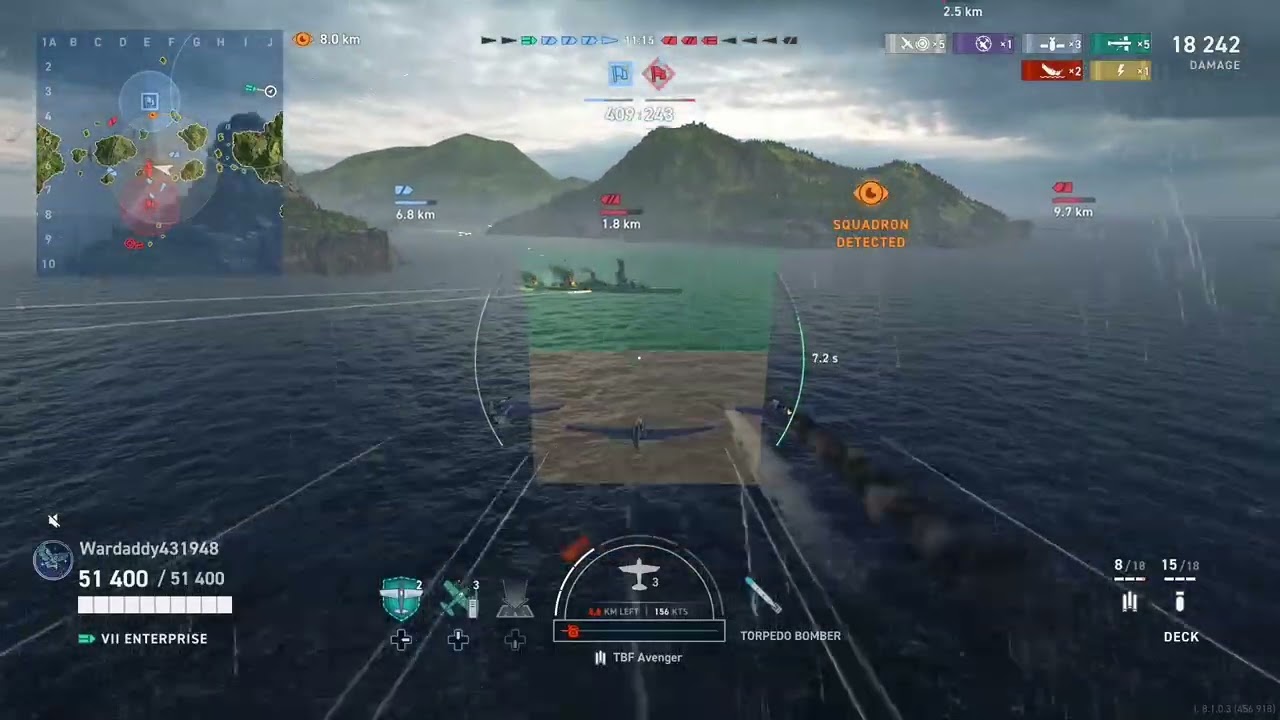 Enterprise CV-6 WOWS