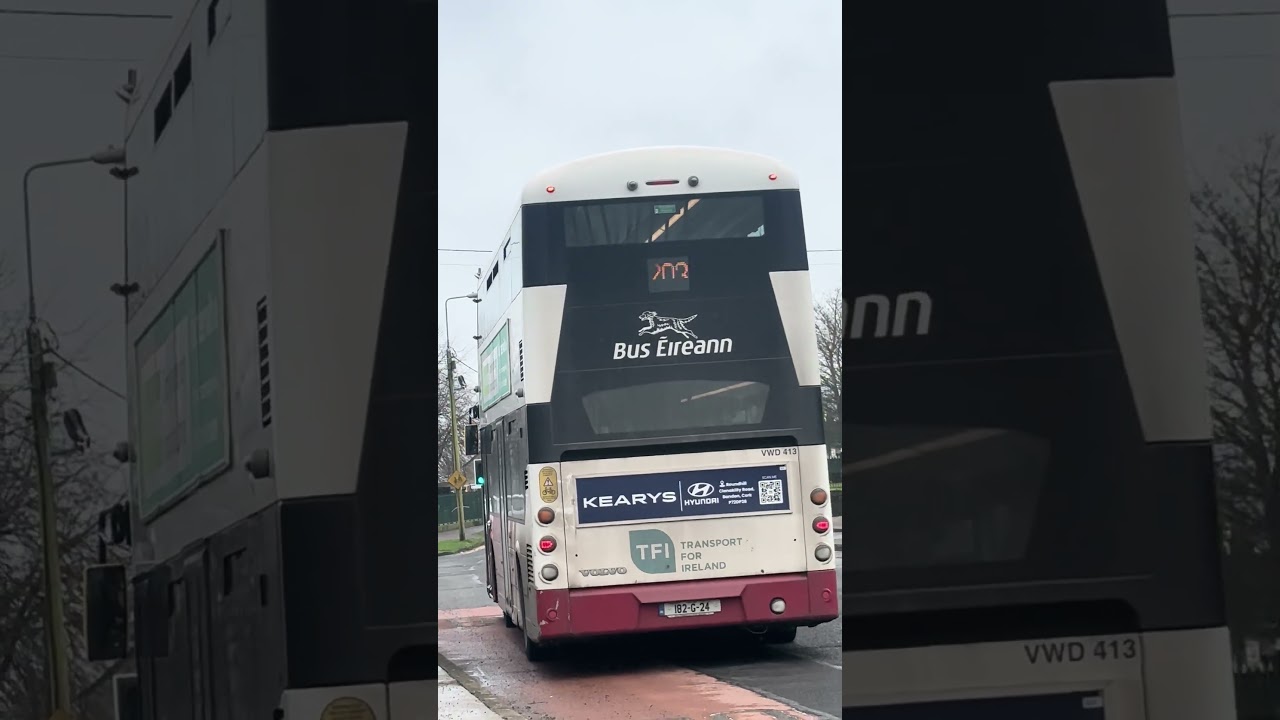 Bus Eireann VWD413 Volvo B5TL (182-G-24) Route 203 Farranree To Lehenaghmore @ Knockpogue Ave