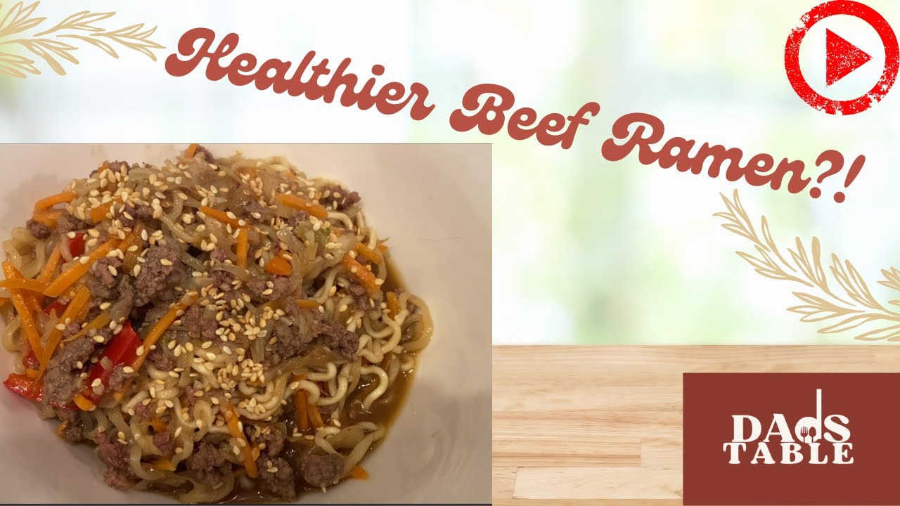 Drop the cheap, unhealthy RAMEN... and make this healthier version in minutes!