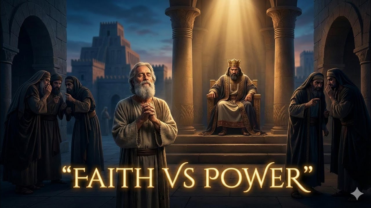 Daniel in the Lion’s Den: Unshaken Faith in a Night of Terror | Animation Bible Story 
