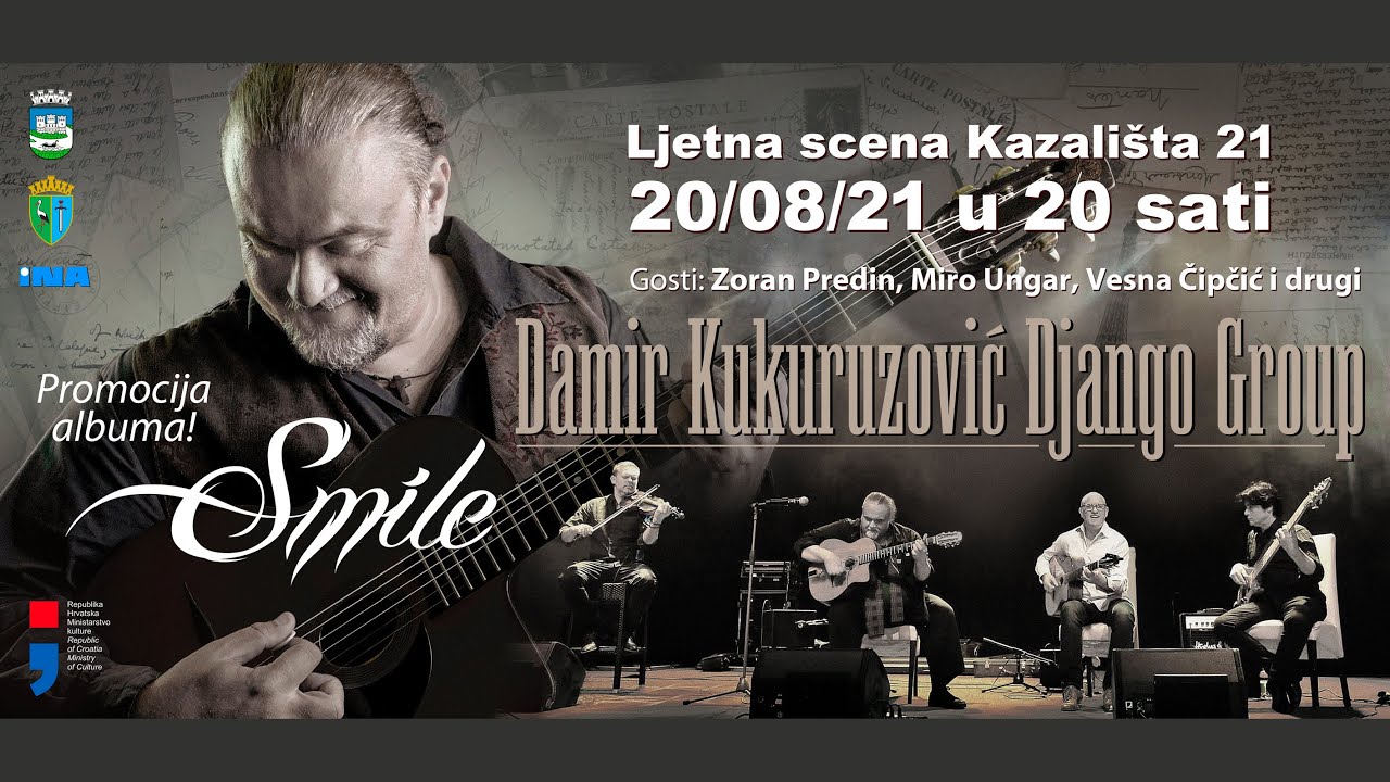 UŽIVO - Promocija albuma! Damir Kukuruzović, Django Group