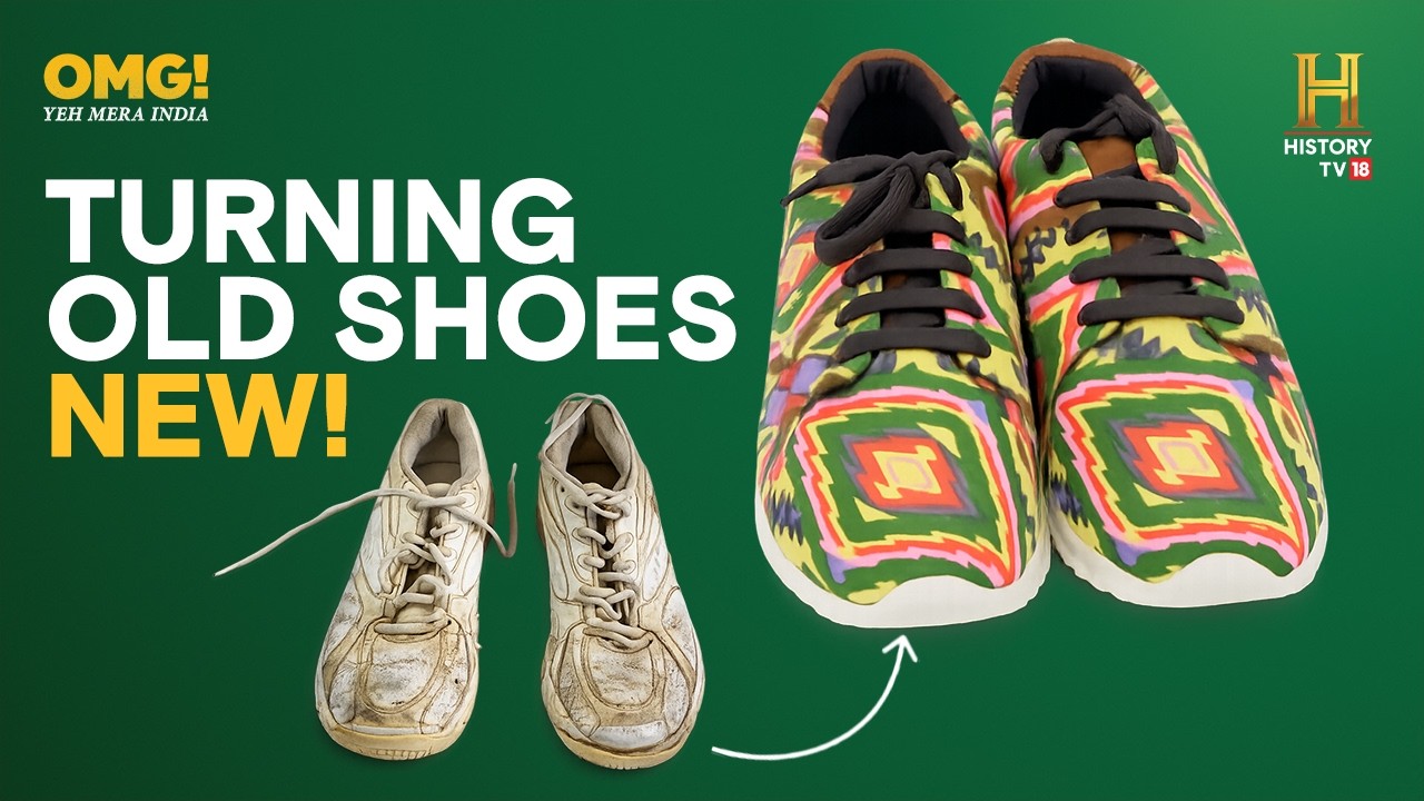 Meet the company recycling old shoes giving them a new life! #OMGIndia S06E05 Story 4