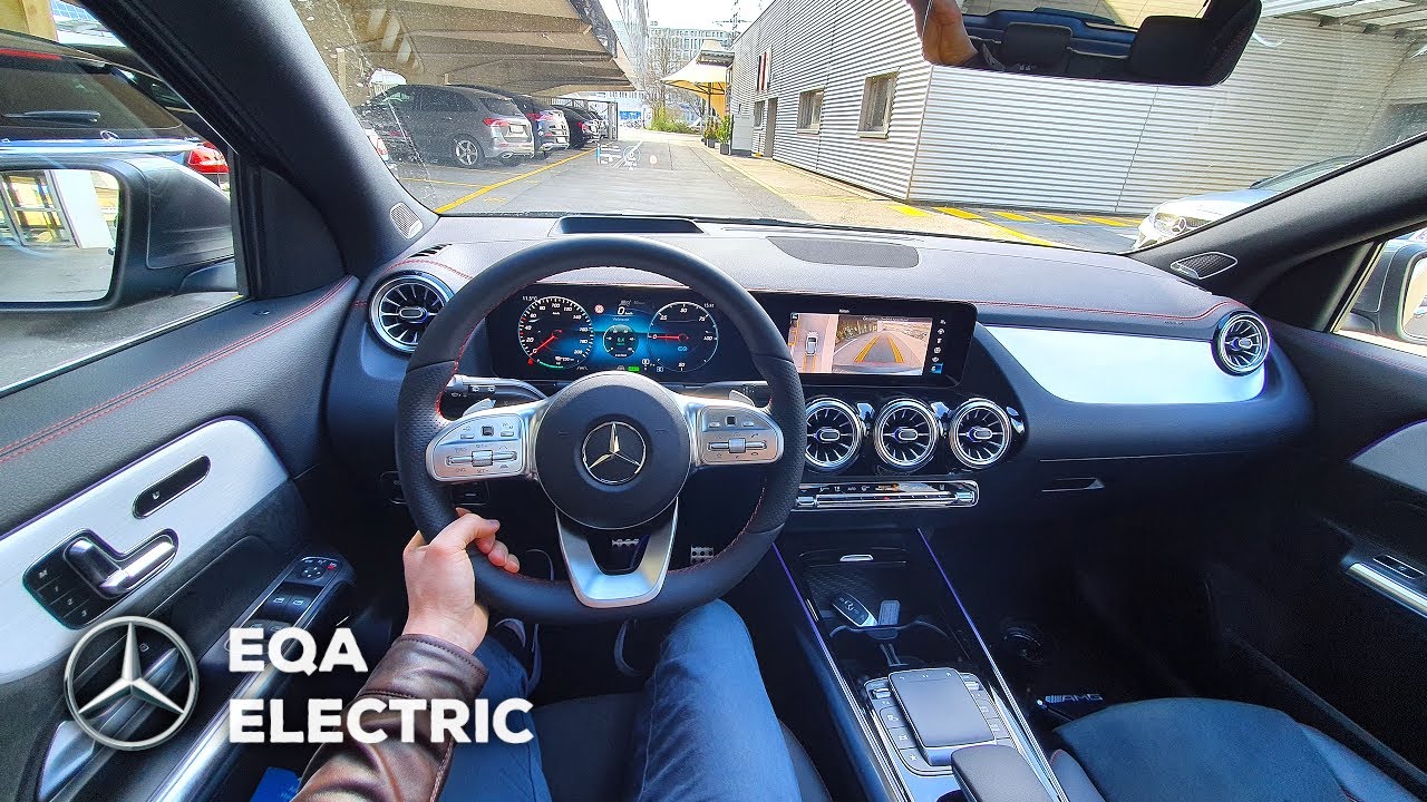 2021 Mercedes EQA Electric Test Drive Review POV