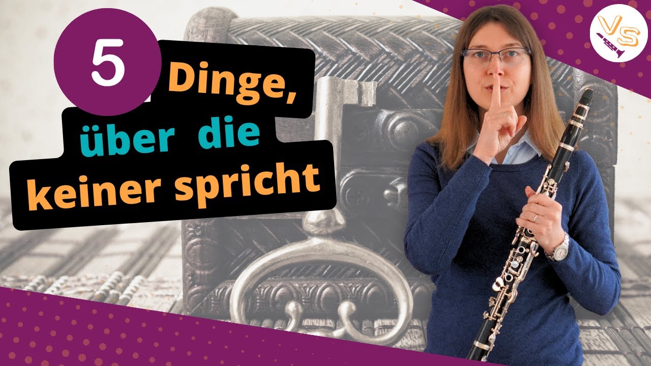 Anfänger aufgepasst: 5 Dinge, die dir keiner erzählt | Online Klarinette Lernen