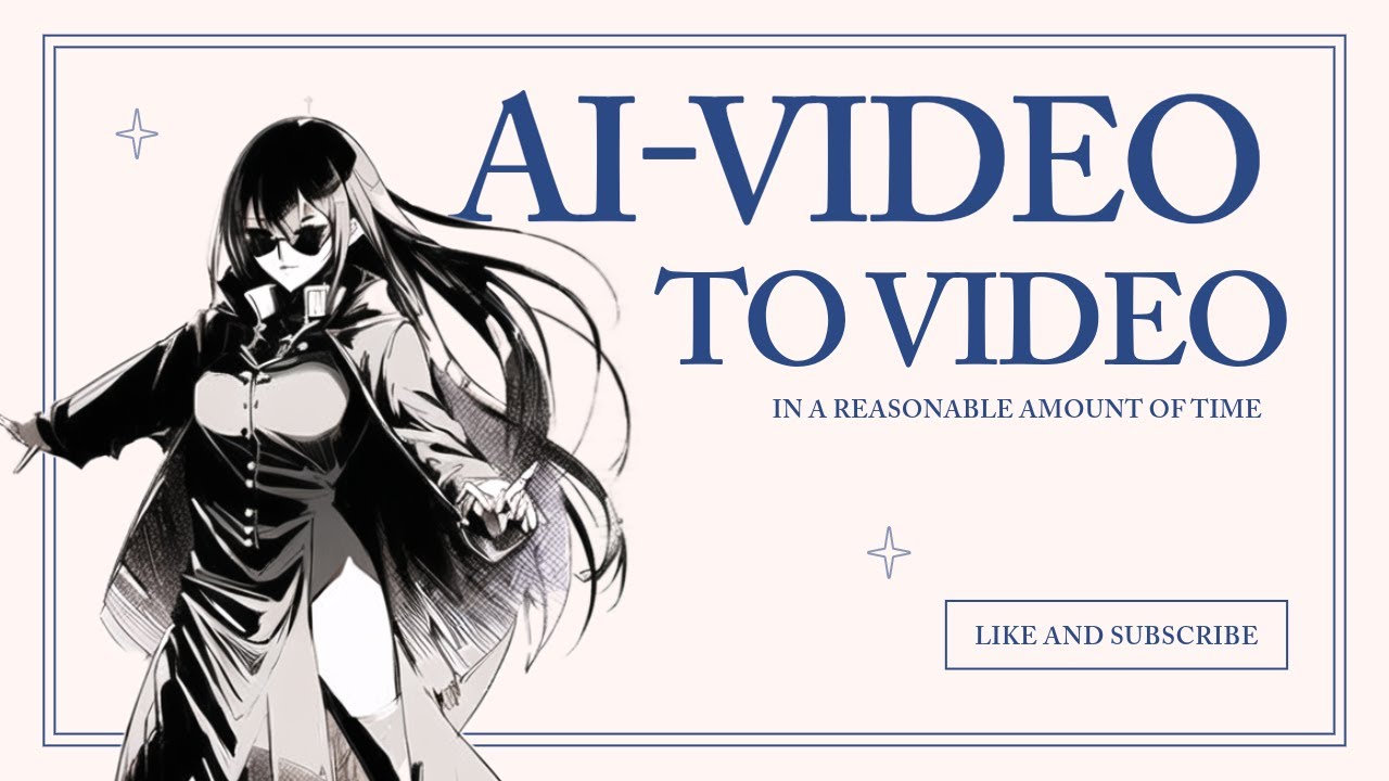 Stable Diffusion Web-UI Video/Text to Video Tutorial