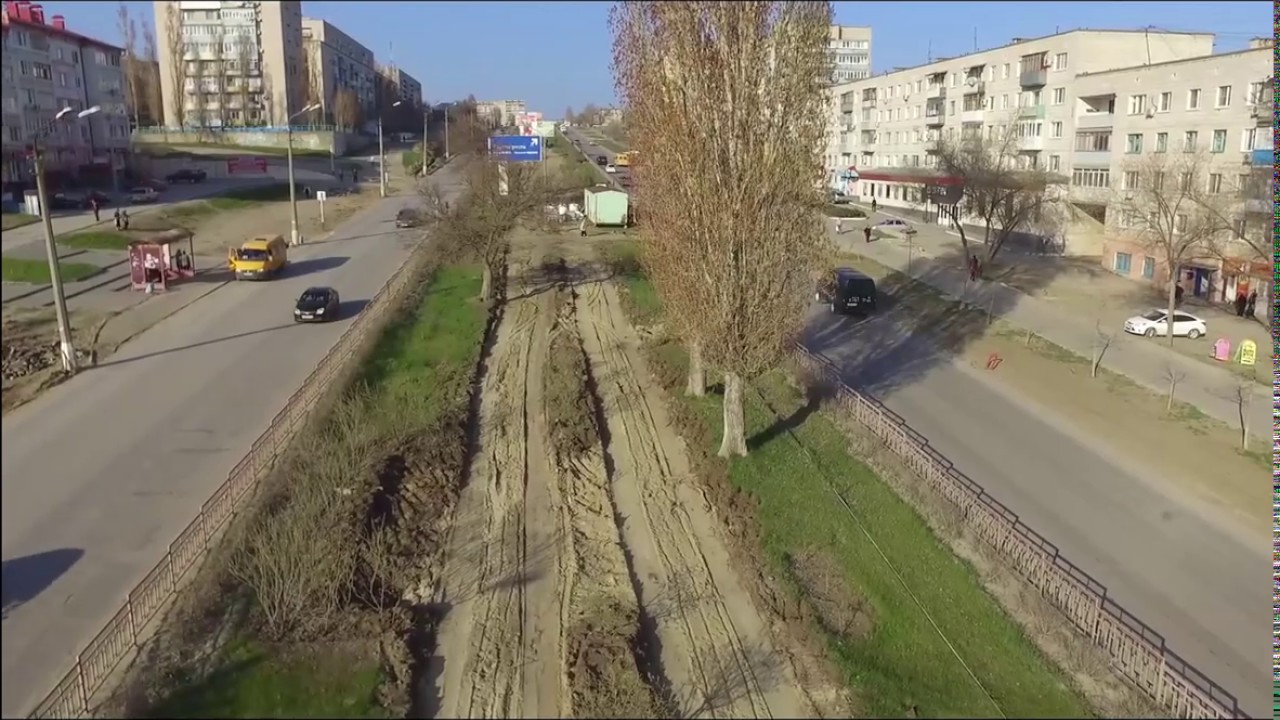 Съёмка г.Камышин с квадрокоптера. 2016
