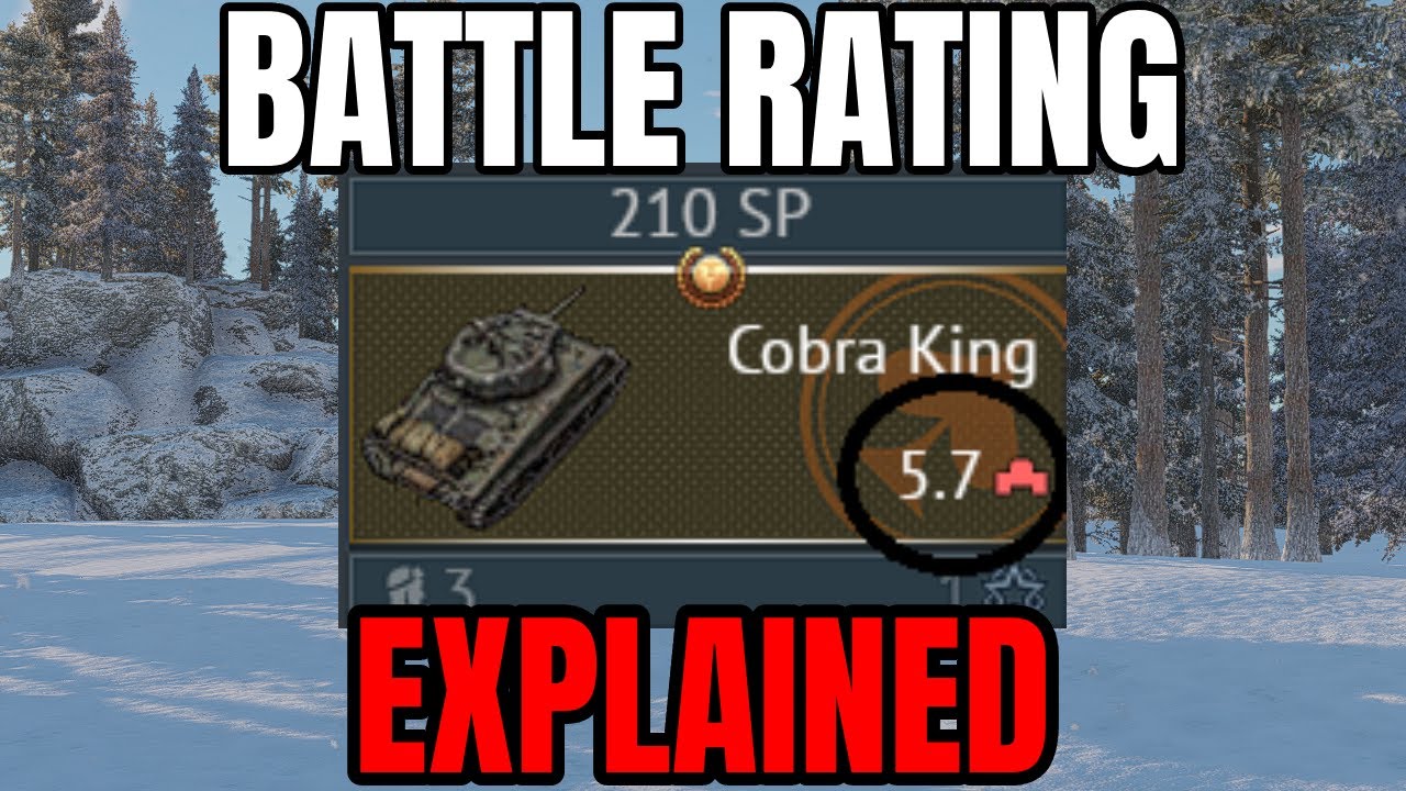 Battle Ratings EXPLAINED | War Thunder