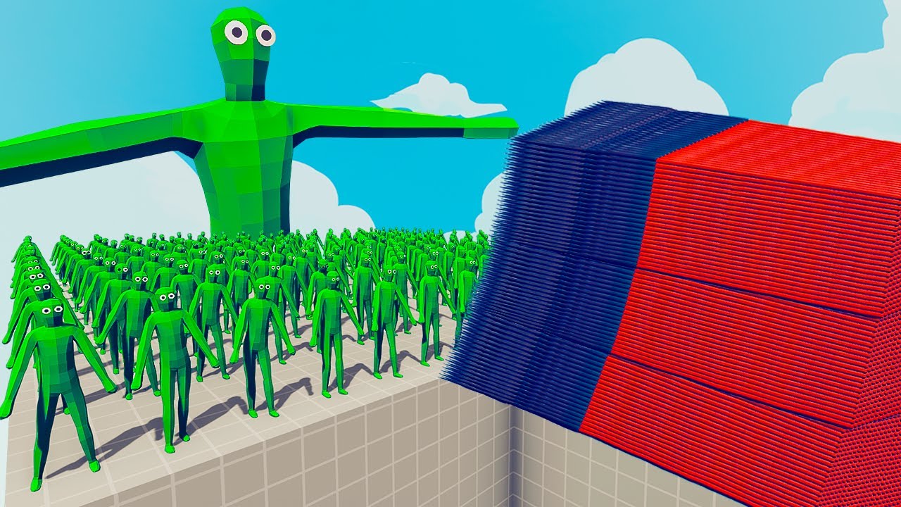 200x ZOMBIE vs EVERY GOD - Totally Accurate Battle Simulator TABS