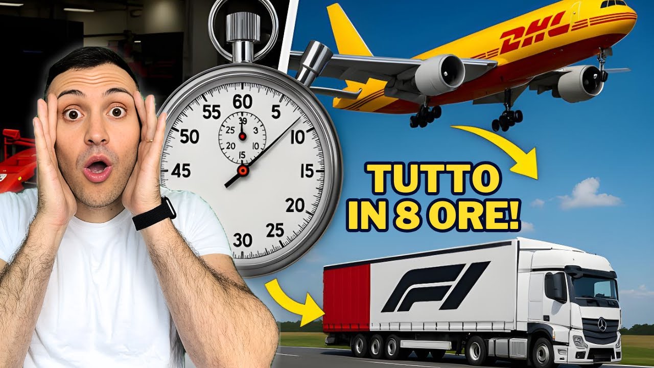 F1 Segreta: La Logistica IMPOSSIBILE🛫😱
