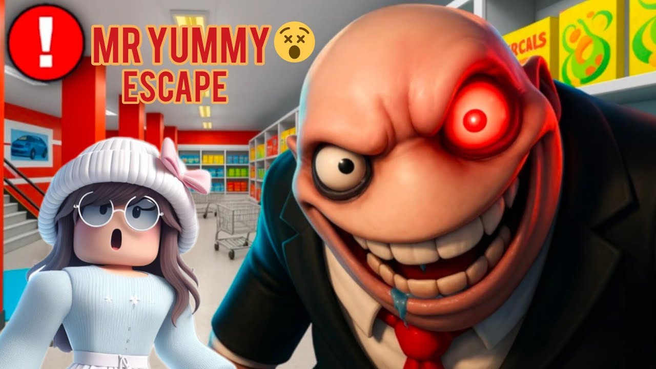 Can i escape Mr Yummy's Supermarket? 😮 | Blox Master | #roblox #gameplay 