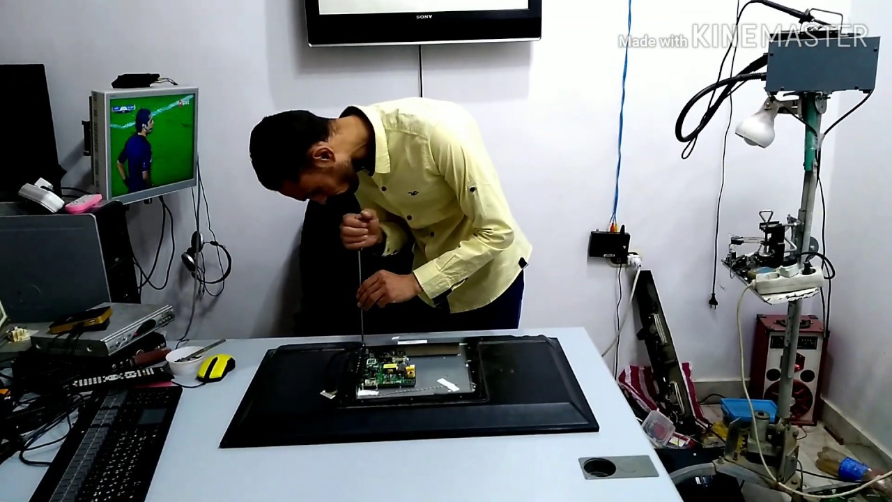 صيانه شاشه جروهي    Maintenance screen 32 grouhy
