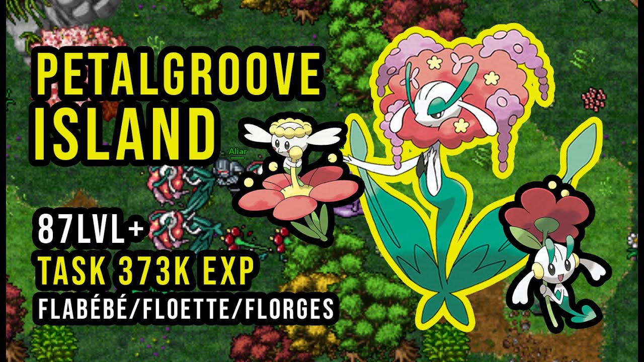 Petalgroove Island Flab&eacute;b&eacute;/Floette/Florges - PokeXGames - 87+ TASK PXG PL