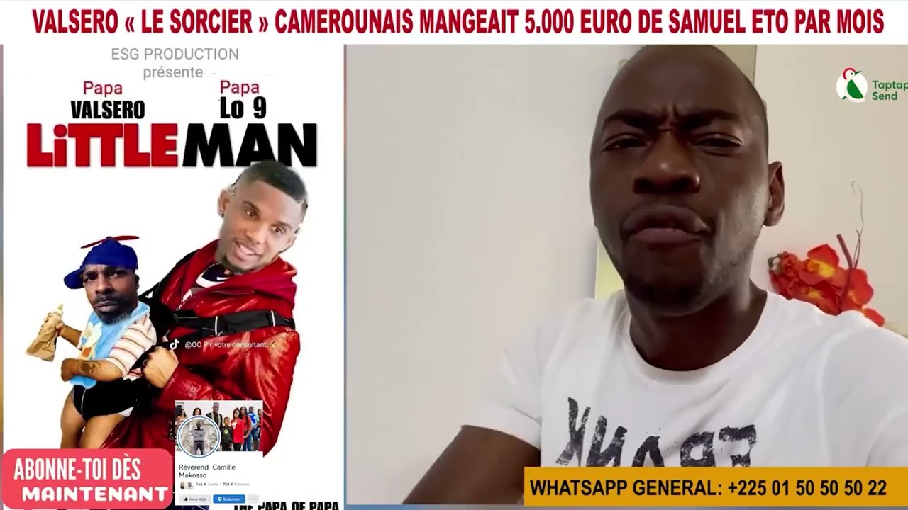 03min du peuple : VALZERO, LE CHANTEUR RAPPEUR MENDIANT ARROGANT 😭! (Steve Fah - Eto&rsquo;o)