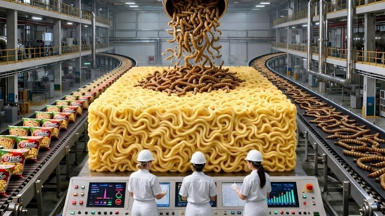 “Inside the Mealworm Factory”