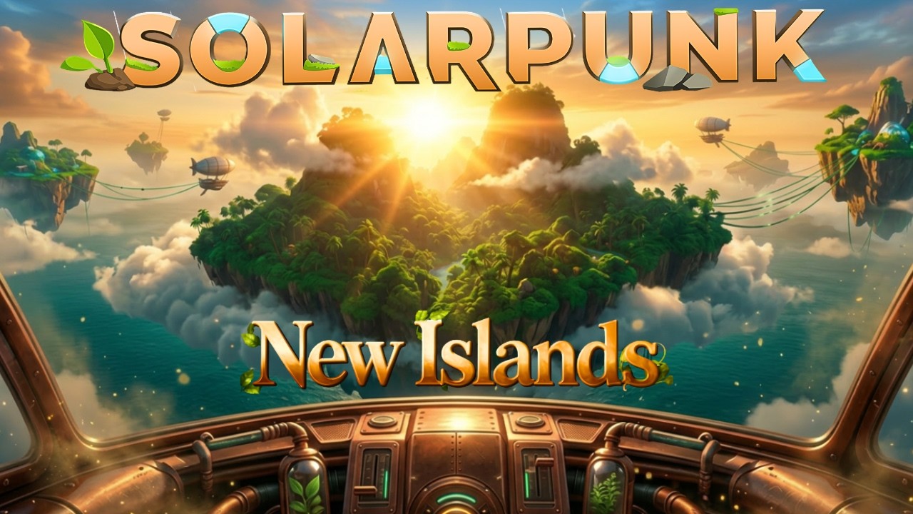 Upgrading the Airship to Explore the New Floating Islands - Solarpunk EP3