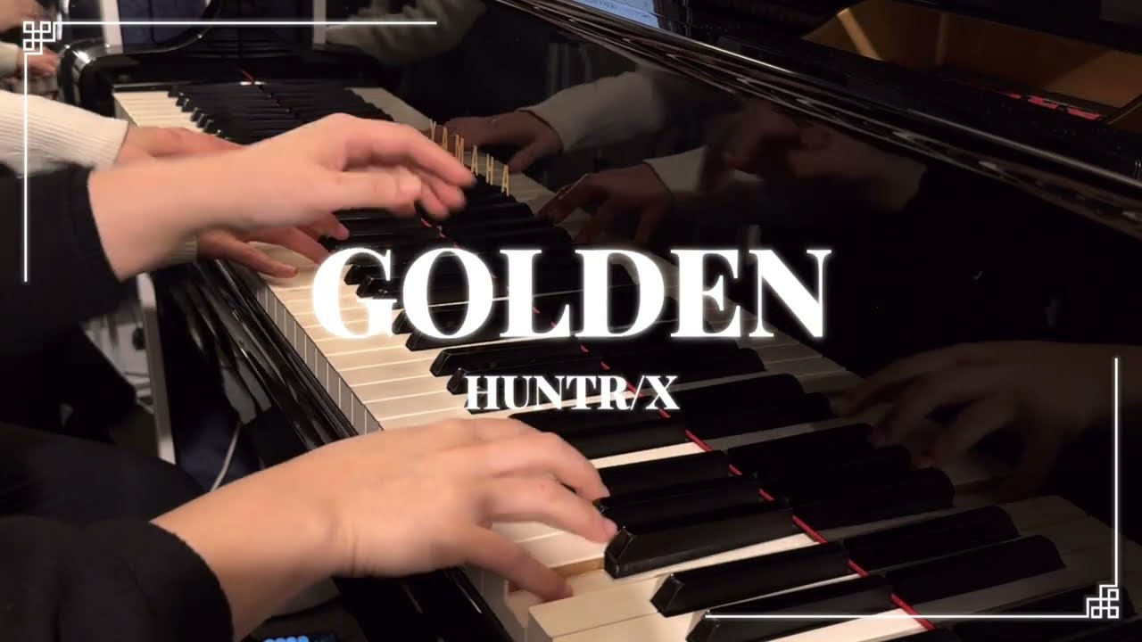 [4Hands] Golden_KPop Demon Hunters | Sheet Music