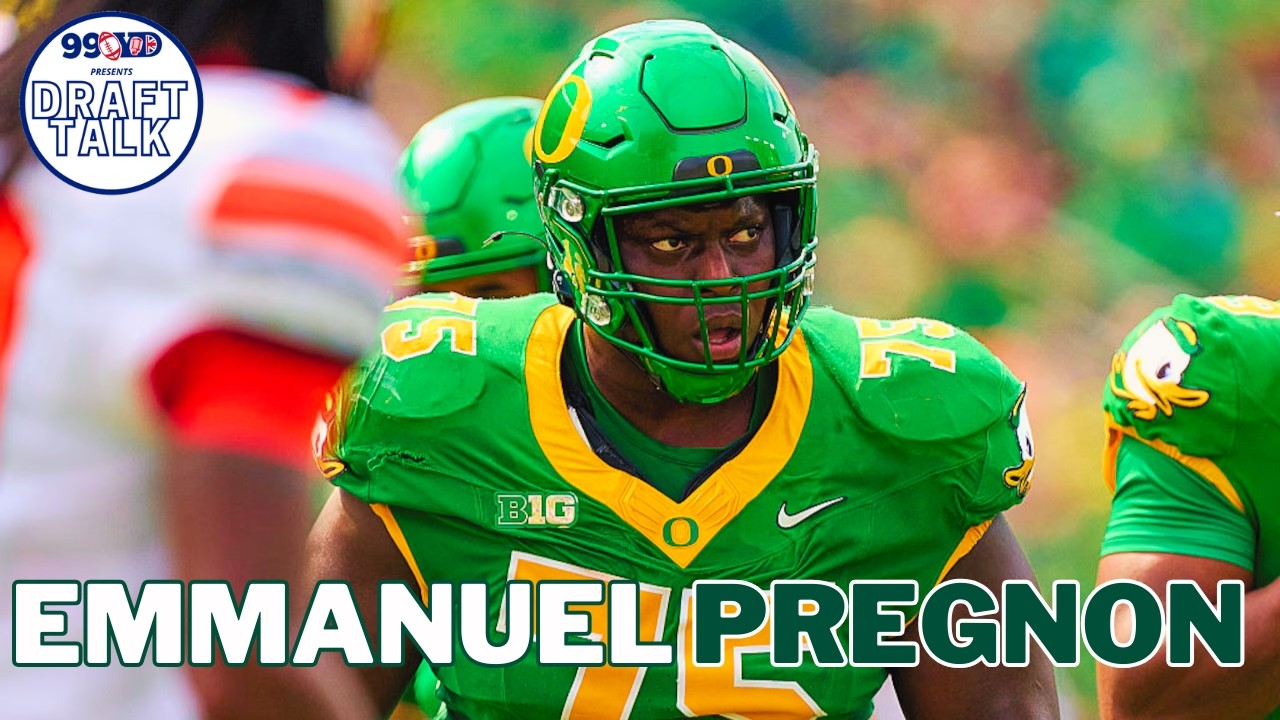 Emmanuel Pregnon 2026 NFL Draft Scouting Report | Oregon Offensive Line Film Breakdown