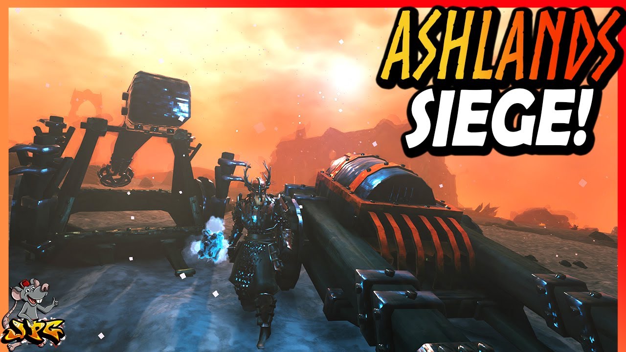 VALHEIM SIEGE WEAPONS! How To Get The New Catapult & Battering Ram In Ashlands!