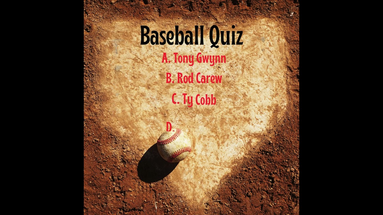 Baseball Quiz #baseballquiz #quiz #baseball