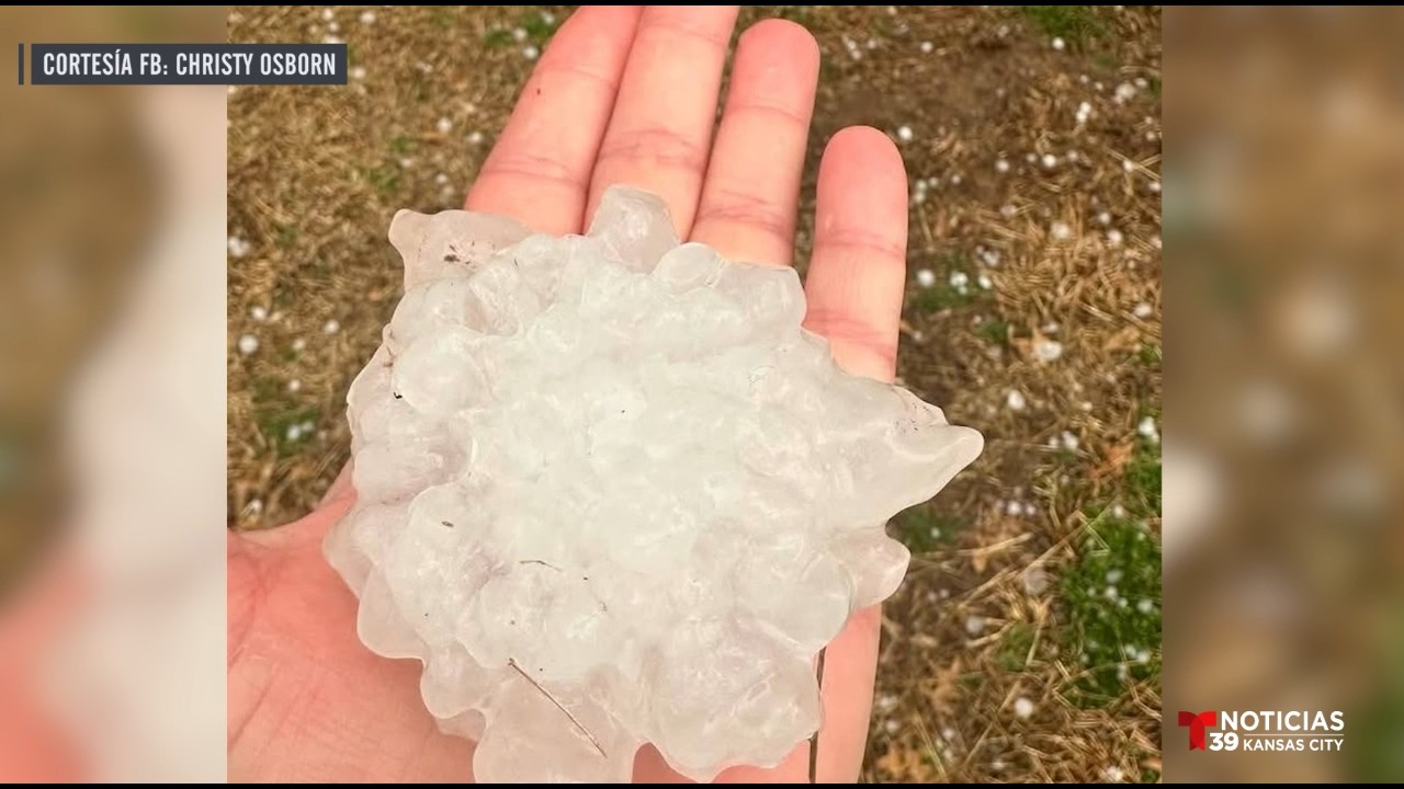 Granizada golpea el área de Kansas City