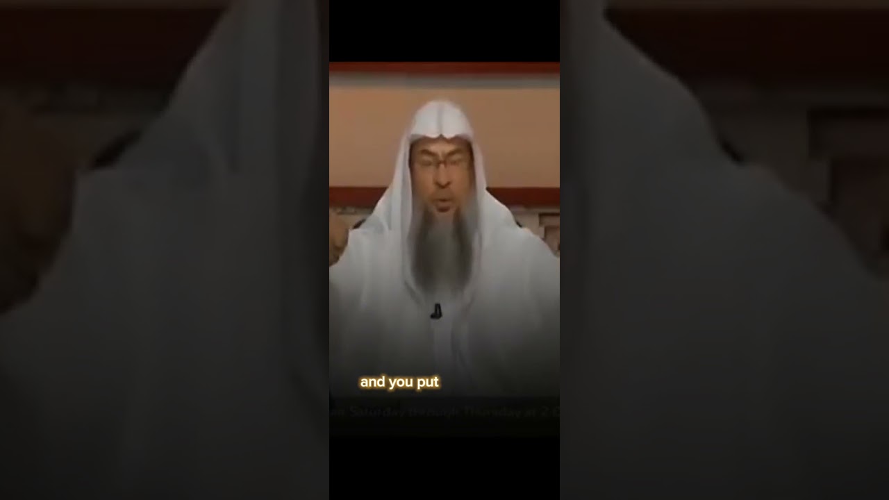 Remedy For Evil Eye & Black Magic Sheikh Assim Al Hakeem #hudatv #shorts #reels #explore