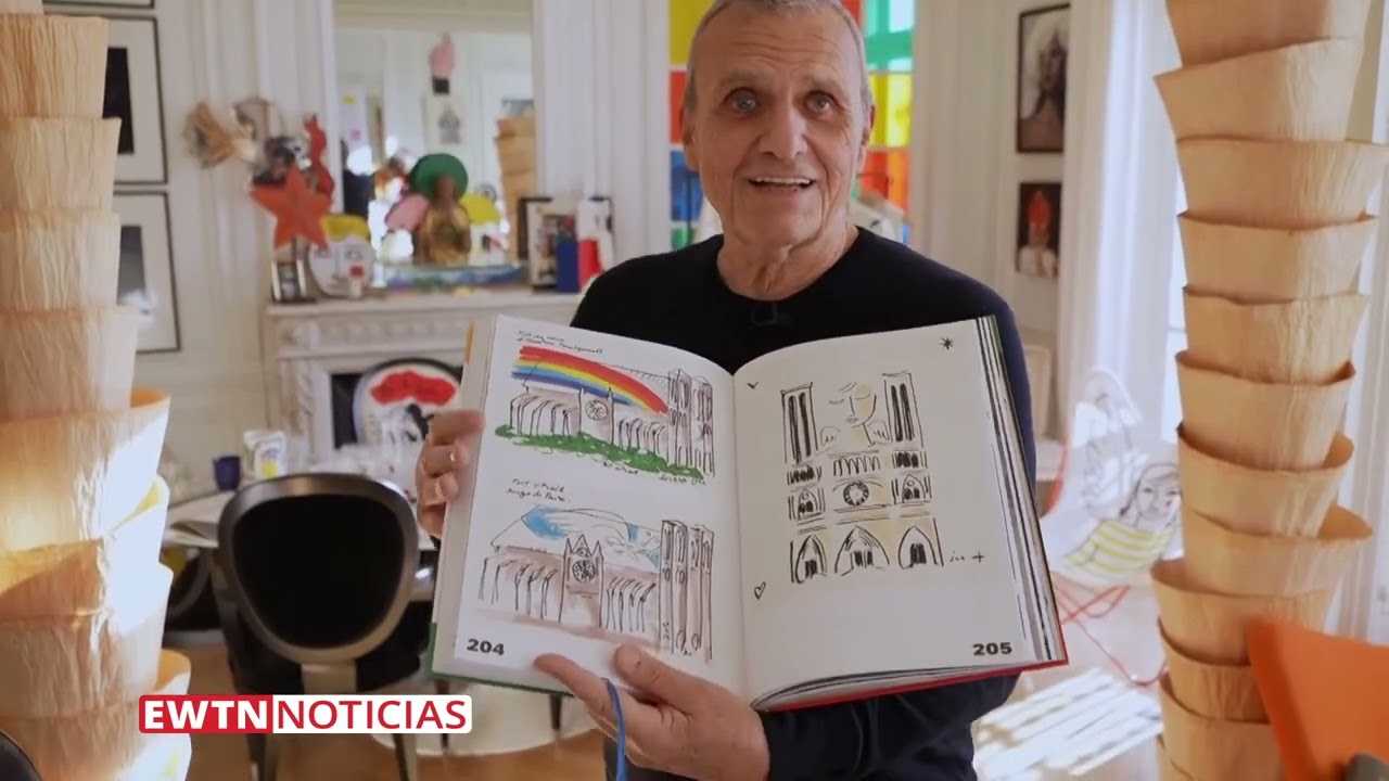 Vistió a Madonna y Juan Pablo II y ha hecho las casullas para Notre Dame