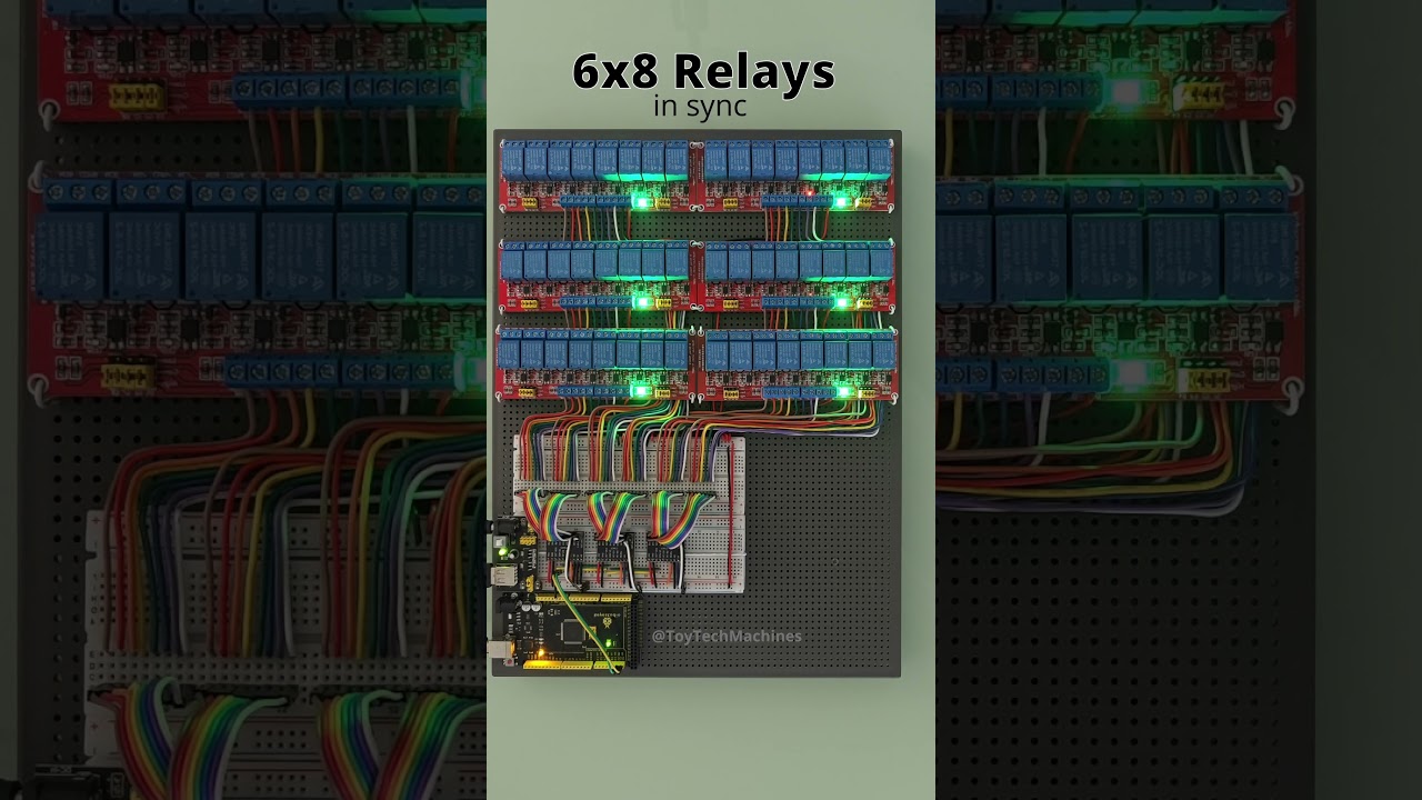 48 Relays in Perfect Sync
