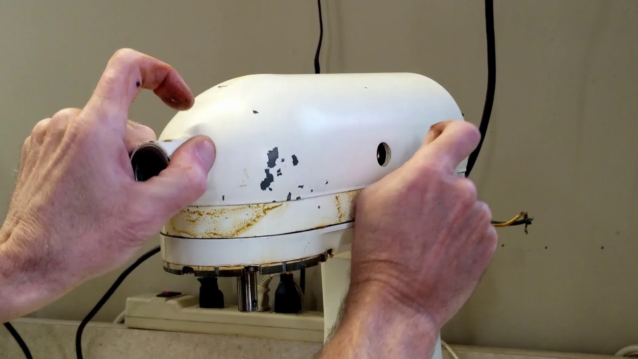 Kitchenaid K4 B restoration in Arizona Turquoise