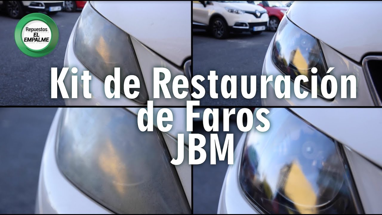 Kit de Restauración de Faros JBM - Pon tu coche a punto con Repuestos El Empalme