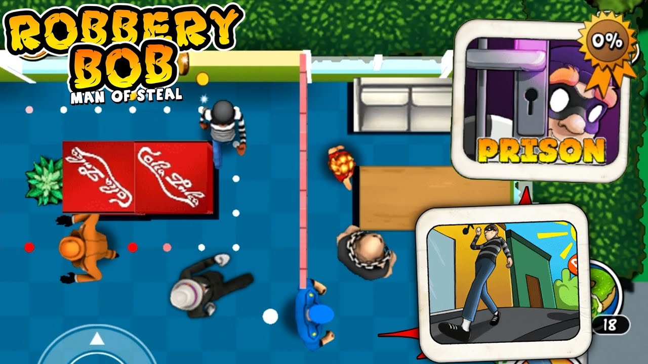 Robbery Bob - Prison Chapter Gameplay Walkthrough Ep 60