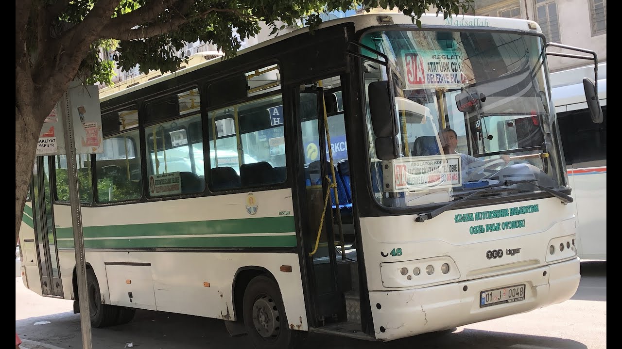 ADANA BÜYÜKŞEHİR BELEDİYESİ ÖZEL HALK OTOBÜSLERİ TEZELLER TEZAUTO TEZTİGER TG-180H