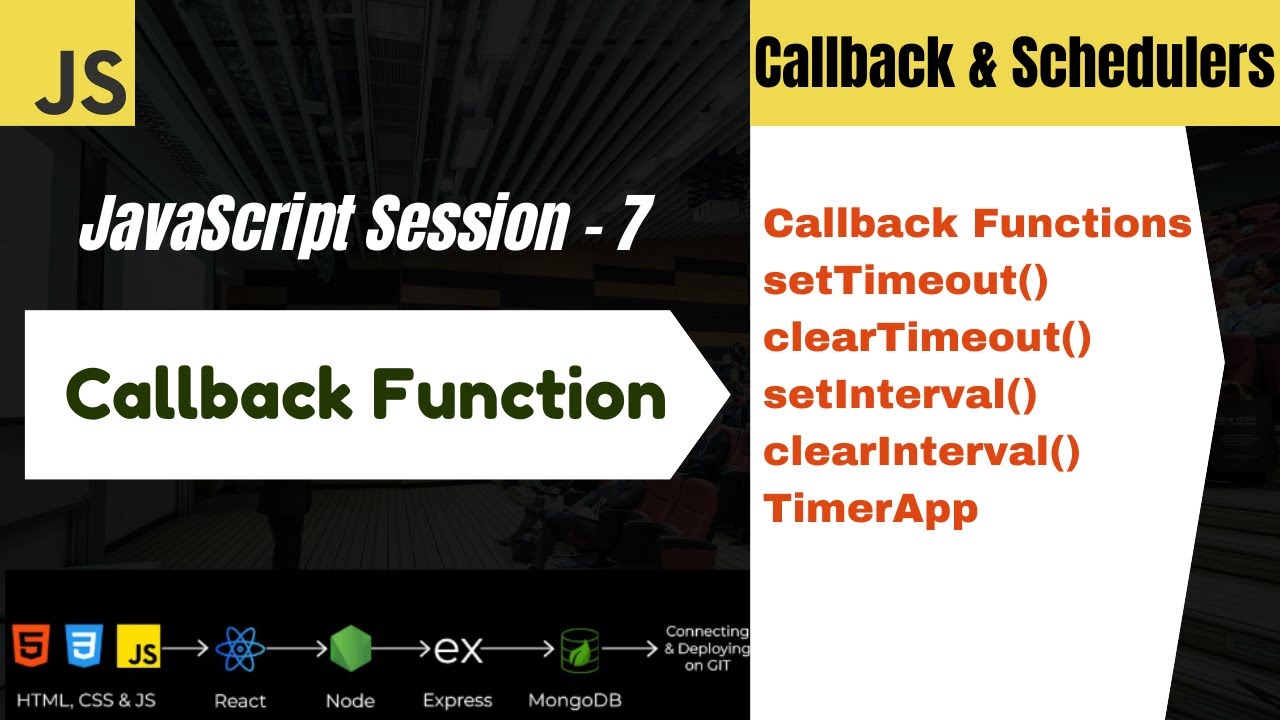 Седьмая сессия по JavaScript: Коллбэки в JavaScript 🔥 Объяснение setTimeout и setInterval на прим...