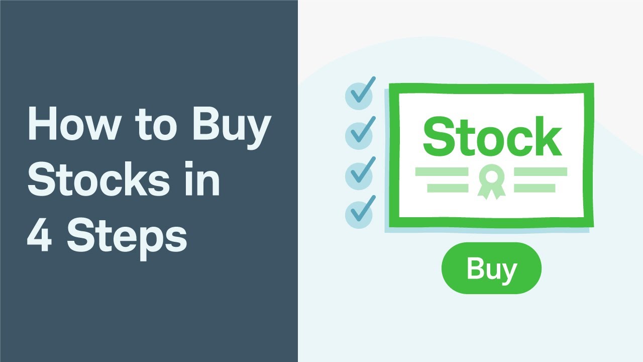 How to Buy Stocks in 4 Steps for Beginners