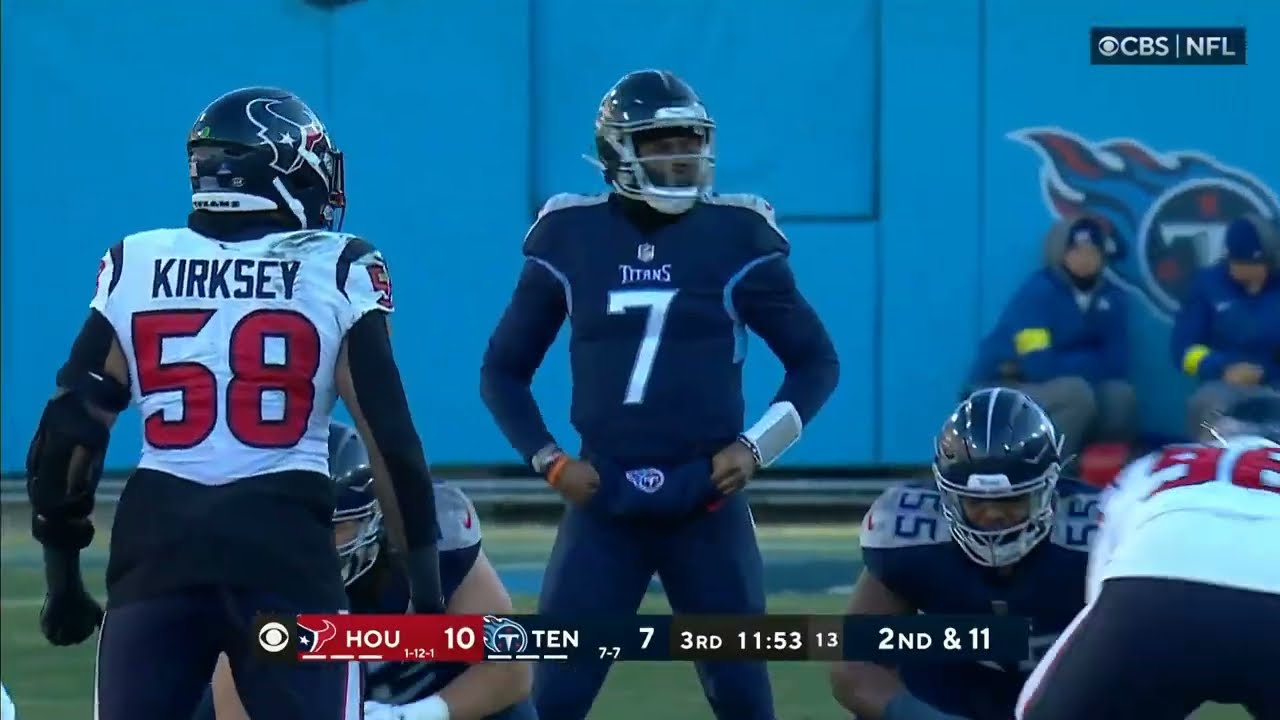 2022 Week 16 3rd Q TD Drive w/ Mike Keith Tennessee Titans vs Texans