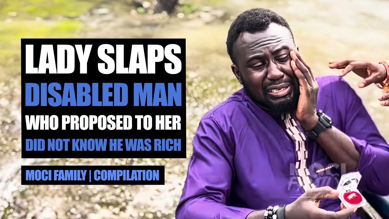 Lady Slaps Disabled Man Who Proposed To Her,  Did Not Know He Was Rich | MociFamily 