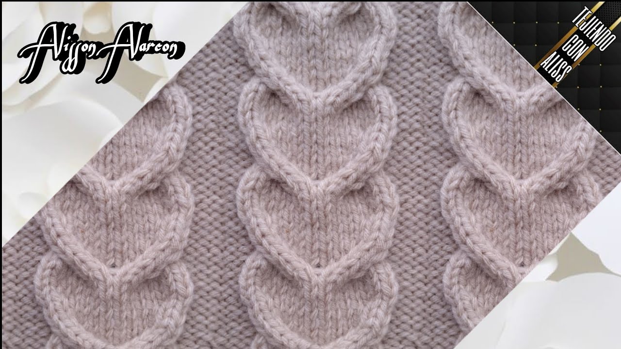 #623 - TEJIDO A DOS AGUJAS / knitting patterns / Alisson . A