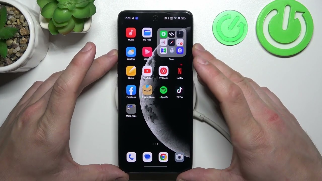 Как включить/отключить беспроводную зарядку на OPPO F23 &mdash; Функция беспроводной зарядки